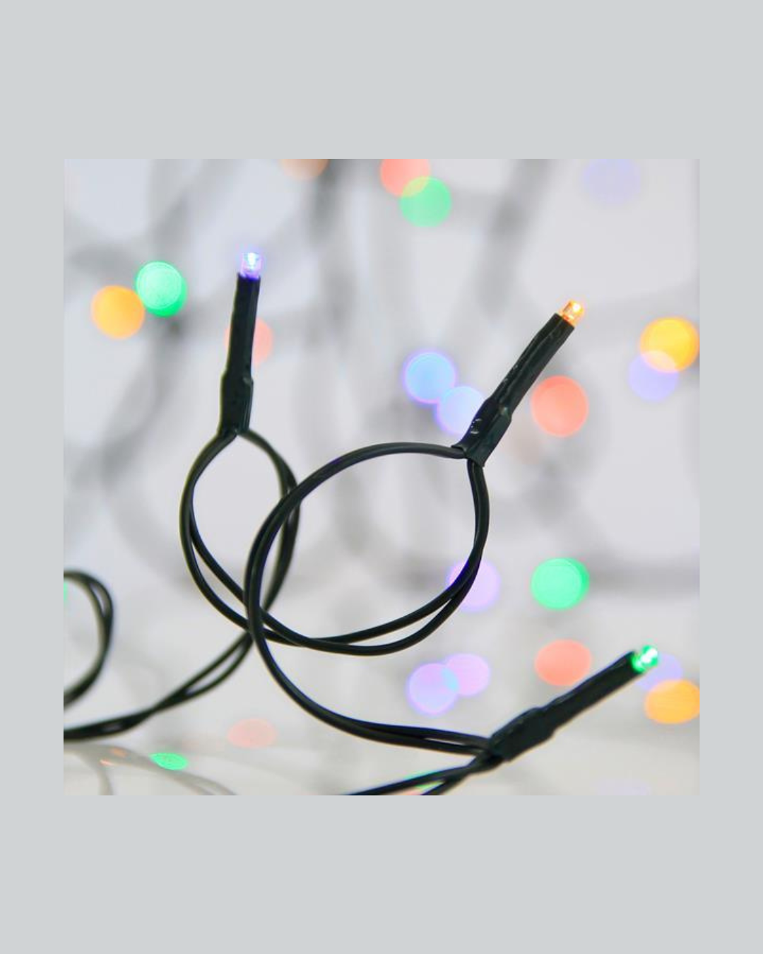 Green PVC Wire Multicolour LED