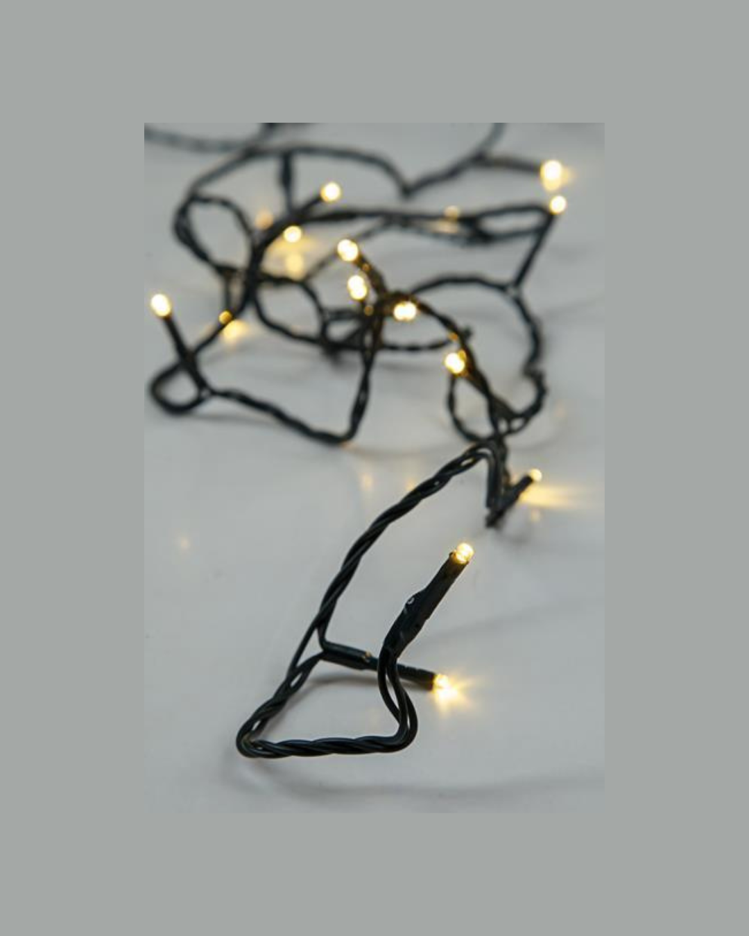 Green PVC Wire Warm White LED