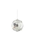 Hanging Silver Diamond Ornament