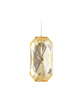 Gold Diamond Shaped Hanging Ornament