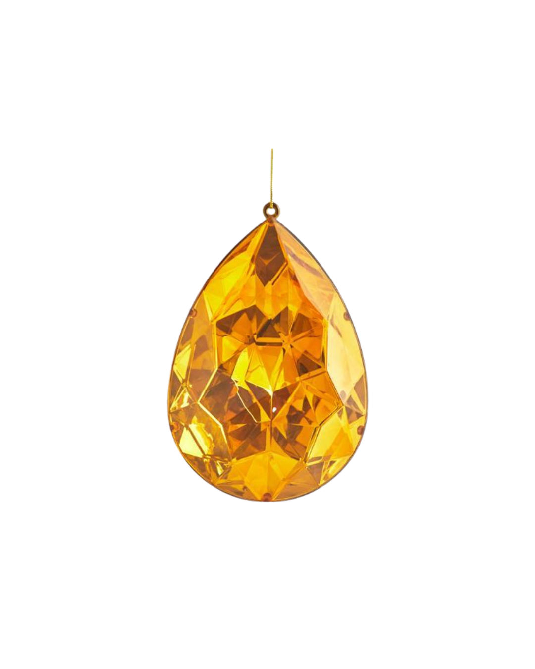 Rose Gold Drop Hanging Ornament