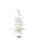 Champagne Decorative Tree with Crystals