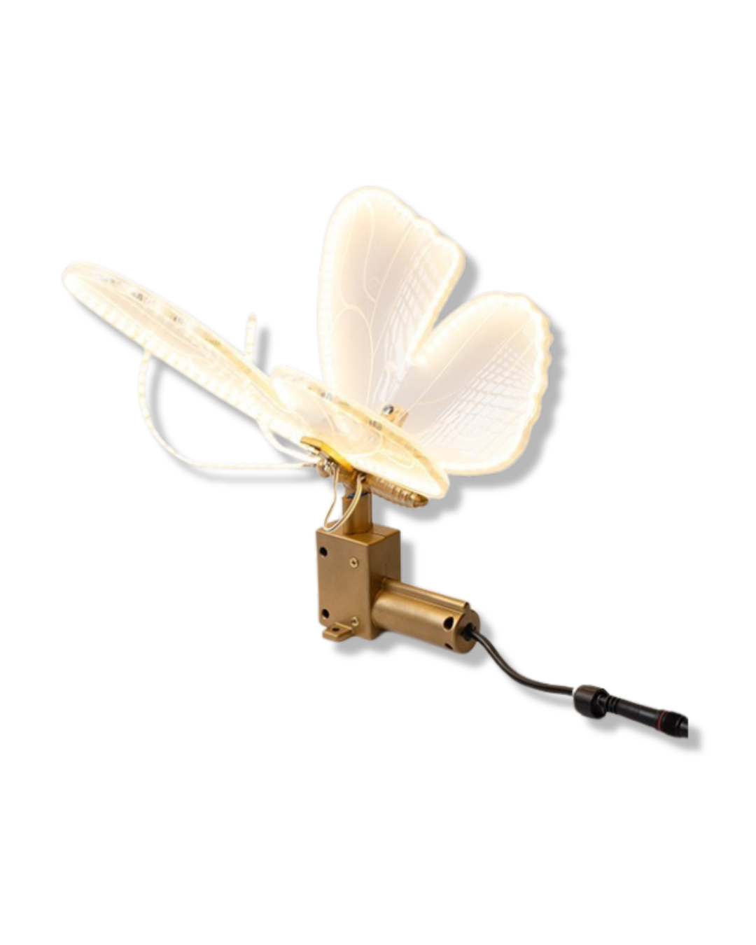 LED Lighted Butterfly with Motion