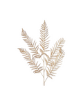 LED Gold Lighted Fern