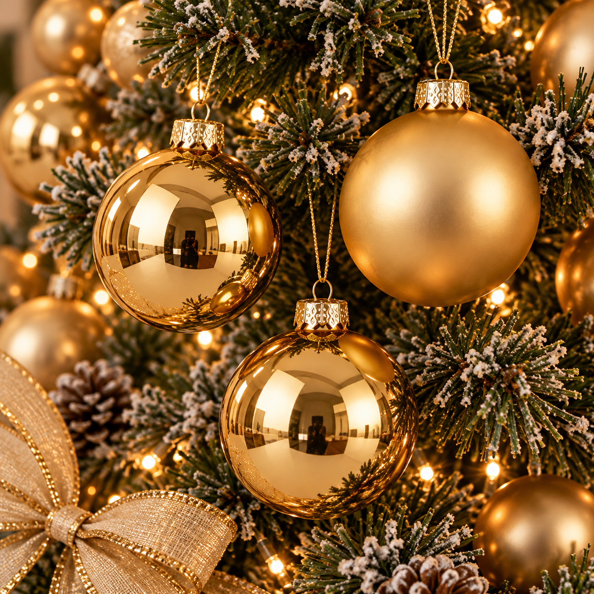 Gold Glass Bauble ARB104500
