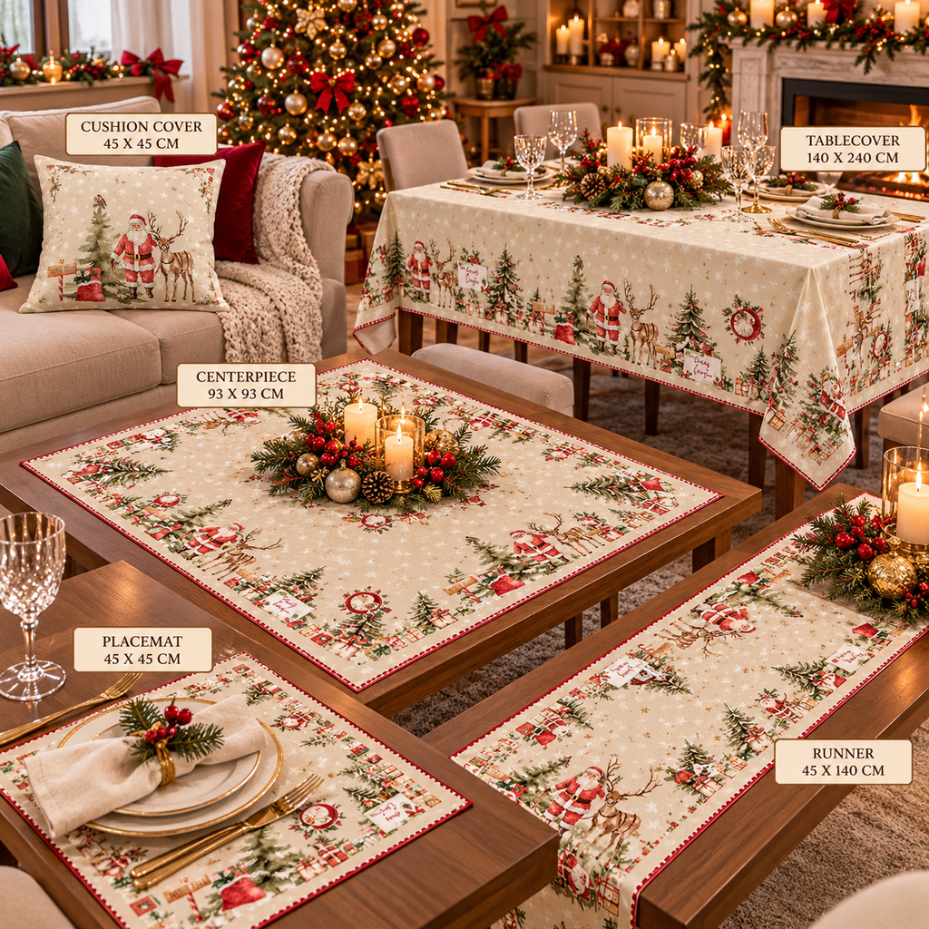 IRIS 01 - Embroidered Table Linen Collection