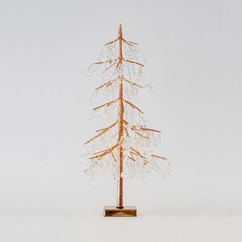 Acrylic Bronze Tree with Top Star
