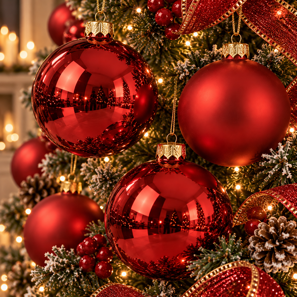 Red Glass Bauble ARB104520